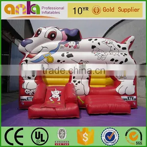 New Cartoon Animal Type Inflatable Spotted Dog Bouncer thumbnail-1