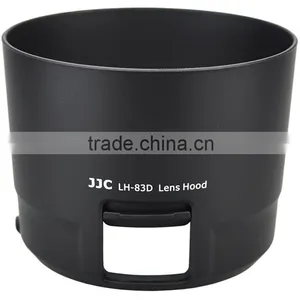 JJC LH-83D Black Telephoto Lens Hood For Canon For Tamron Lens Hood 77mm thumbnail-2