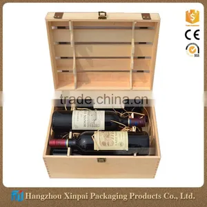 Safety Wood Wine Box for 750ml Bottle thumbnail-1