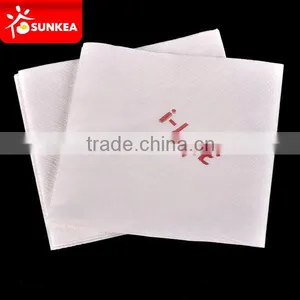 1 Ply White Beverage Paper Napkin thumbnail-2