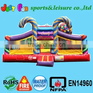Gaint Inflatable Bouncing House ,fun City,playground Castle thumbnail-1
