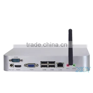 2015 New Mini pc Board Mini Server Micro Linux Server Support Wireless Keyboard, Mouse/ Touch Screen 2G RAM 128G SSD L19x E350 thumbnail-2