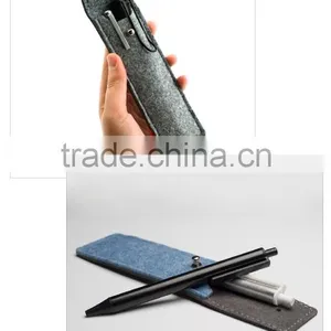 Fashional Design Flet Pen Holder Pen Bag Hand Made Pencil Box thumbnail-1