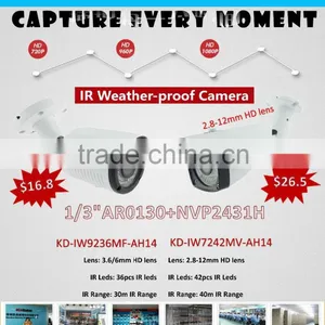 Kendom High Quality AHD Vandalproof Security CCTV Camera 2Megapixel thumbnail-4