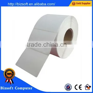 Bizsoft 100mm*150mm-500pcs/roll Label Printer Sticker / Barcode Sticker / Adhesive Sticker / Self-adhesive Label thumbnail-1