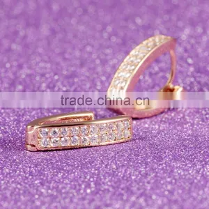 Copper Jewellery Attractive Design Zircon Earring for Women Quality Choice thumbnail-4