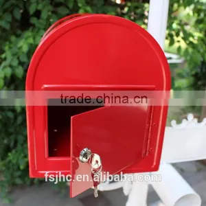 Foshan JHC-1029 Post Mounted Aluminum Mailbox/Decorative Letterbox/Outdoor Standing Postbox For Garden thumbnail-5
