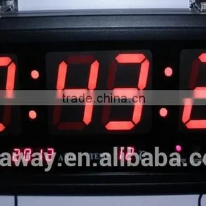Quality Warranty Digital Wall Clock With Mouting Bracket thumbnail-3