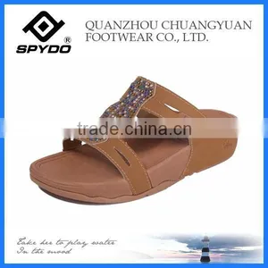 Light Weight High Heel Wedge Flip Flop Sandal thumbnail-1