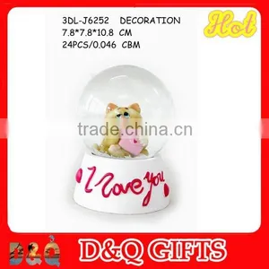 Poly Resin Christmas Photo Snow Globes thumbnail-1