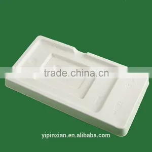 Wholesale Wet Pressing Molded Pulp Packaging,disposable Biodegradable Jedec Tray Quality Choice thumbnail-2