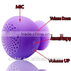 2015 Fashionable Hot Selling Wireless Mini Bluetooth Speaker With Sucker thumbnail-5