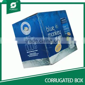 2015 New Design Customized Corrugated Box for Pure Water thumbnail-6