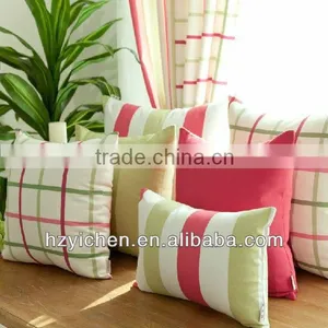 Soft Sofa Cushion/ Colorful Grids Cushion Cover thumbnail-1
