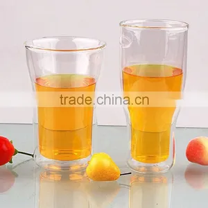 Double Wall Beer Glass Cup thumbnail-1