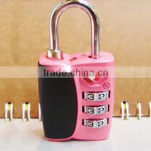 New Design Tsa Lock/ 3 Digital Combination Padlock/ Luggage Lock TSA-12068 thumbnail-4