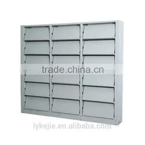 Double Side School Furniture Book Case Library Furniture Steel Book Shelf / Cheap Book Shelf thumbnail-6
