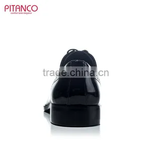 Latest Design Patent Leather Lace-up Mens Dress Shoes thumbnail-3