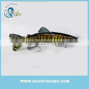 Multi Jointed Fishing Lure Custom Fishing Lure Painting Fishing Lure Realistic thumbnail-6
