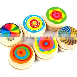 Fashion High Quality Wooden Yoyos, Children Wooden Toys thumbnail-1