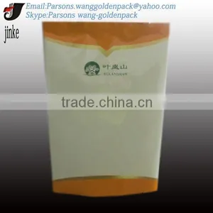 High Quality!Fin Seal for Packing Traditional Chinese Green Tea Pouch/Back-seal Plastic Tea Package thumbnail-2