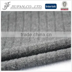 Wholesale Cheap Fabric Casual Dress Polyester Rayon Spandex Stripe Fabric Melange thumbnail-1