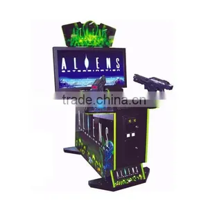Aliens Kids Coin Operated Arcade Game Machine For Sale thumbnail-1