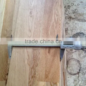 3-strip White Oak Solid Hardwood Flooring thumbnail-3