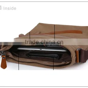 Canvas Shoulder Tote Bag for University Students thumbnail-4