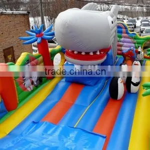 2014 Hot Sale Inflatable Fun City Park Game ,funny Animal Amusement Park for Kids thumbnail-3