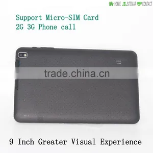 9 Inch Android4.4 Tablet Pc Support Micro SIM Card 2G 3G Phone Call 1GB and 8GB Tablets Pc SIM Card TF Card FM BT Tab thumbnail-2