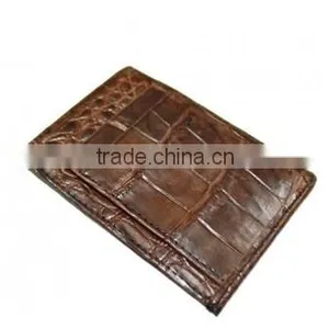 Crocodile Leather Card Clip Wallet SCRCW-007 thumbnail-1