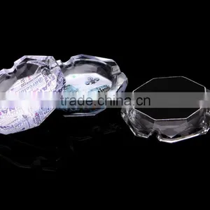 New Style Portable Crystal Glass Ashtray thumbnail-5