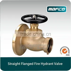 DN65 2.5 Straight Flanged Fire Hydrant Landing Valve Fire Fighting Equipment thumbnail-1