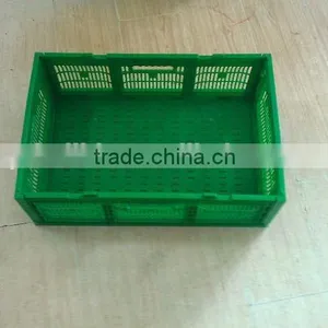 2016 PP Good Quality Hot Sale Plastic Foldable Crate for Apples and Orange and All Kinds Fruits thumbnail-1