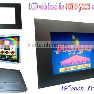 2016 High Quality 19 Inch (4:3) IR Touch Screen LCD Monitor Gaming Monitor for POS/KTV/Gaming/ Casino/Industrial Use thumbnail-1