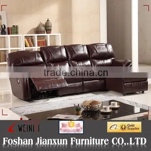 GC858 Recliner Kuka Leather Sofa thumbnail-2