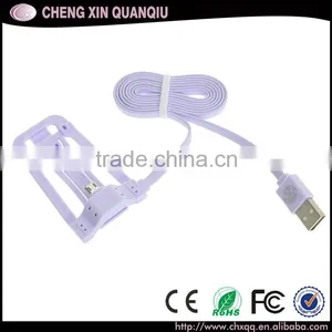 [CX]2016 Latest 2 in 1 Mobile Phone Micro USB Data Charging Cable Transmission Cable for Iphone 6 Charger Cable thumbnail-1