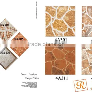 40X40 Popular Design Rustic Ceramic Floor Tile thumbnail-1