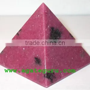 Rhodonite Big Pyramids : Wholesale Pyramids Khambhat Supplier thumbnail-1