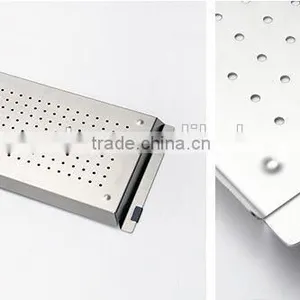 HOUSESTAR HOT SELLING Handmade Kitchen Sink Stainless Steel Rice Colander thumbnail-3