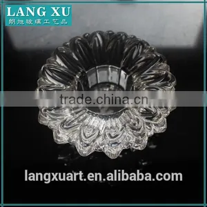 LX-Z164 Flower Petals Design Daisy Crystal Candle Holder thumbnail-1