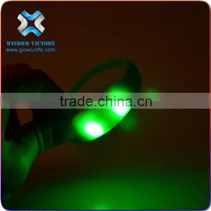 2016 Motion and Sound Led Activated Bracelet Accept Customized,led Bracelet thumbnail-1