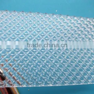 Rain Drop Pattern Acrylic Sheet Clear thumbnail-1