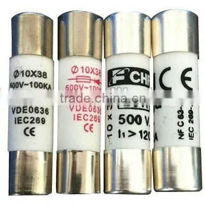 R015 10*38 Cylindrical Low Voltage Fuse Link thumbnail-1