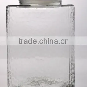 Clear Juice Jar With Lid thumbnail-3
