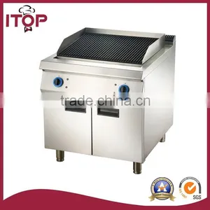 Gas Lava Rock Grill With Cabinet thumbnail-1