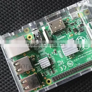 Raspberry Pi 2 Model B Clear Case - With NANO USB 150MBS Wifi Dongle thumbnail-3