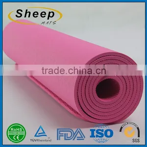 Colorful Eco-friendly Customized Fitness Yoga Mat Natural Rubber thumbnail-3