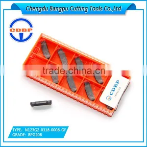 Grooving&Parting Turning Inserts Tool N123G2-0318-0008-GF BPG20B thumbnail-1